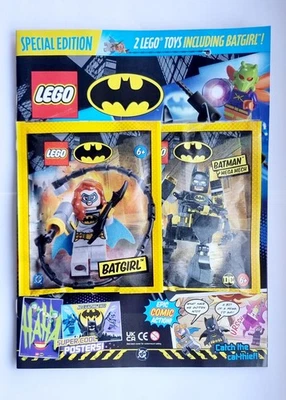 NEW LEGO SPECIAL E'DN BATMAN MAGAZINE WITH EXCULSIVE BATGIRL & BATMAN MINIFIGURE - Image 1 of 4