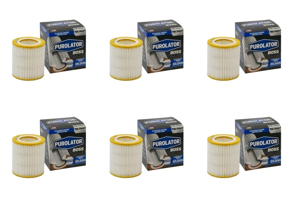 Filtro de aceite de motor Purolator ONE 6 piezas para BMW 125i 2009-2013 3,0 L 2996CC DI9Z6 Foto 1 de 1
