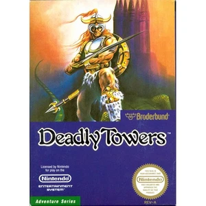 Carro Deadly Towers (NES) solamente - Imagen 1 de 1