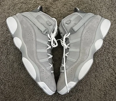 NEW Size 13M- Air Jordan 6 Rings "Wolf Grey" 322992-009 - Image 1 of 4