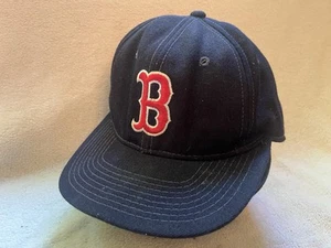 Cappello Boston Red Sox VINTAGE anni 60 berretto aderente adulto 7-3/8 MLB lana Union Made uomo - Foto 1 di 11