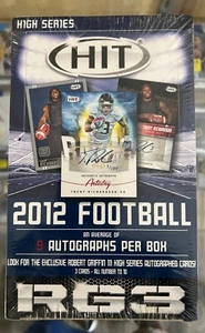 2012 Sage HIT High Series Football HOBBY Box - Factory Sealed (9 Autos On Avg) - Picture 1 of 1