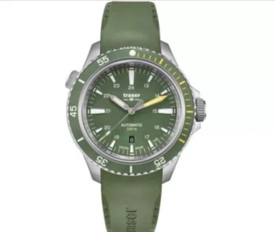 Reloj Hombre Traser P67 Diver Automático Verde 110327 Foto 1 de 2