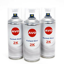 Produktbild - 2K Klarlack Spraydose hochglänzend Lackspray Lack Benzinfest 400ml E0002-3