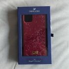 VÉRITABLE ÉTUI SWAROVSKI iPhone 11 Pro strass cristal rouge neuf dans sa boîte avec étiquette