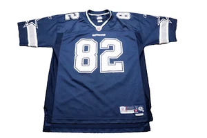 Reebok Dallas Cowboys Jason Witten #82 Jersey Men's Large Blue VTG NFL Football - Picture 1 of 12