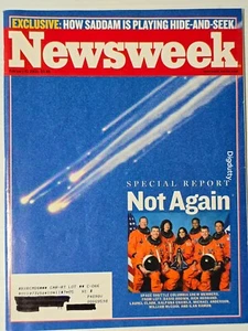 Newsweek Magazine February 10 2003 Special Report - Space Shuttle Columbia - Picture 1 of 3