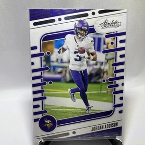 2024 Panini Absolute Base Jordan Addison Minnesota Vikings #70 - Picture 1 of 5