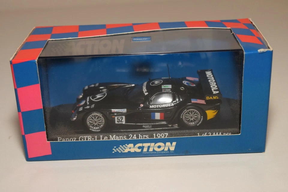 WW 1:43 ALTAYA IXO PANOZ GTR-1 24H DU LE MANS 1997 EQUIPO PRESAS SIN USAR, EN CAJA Foto 1 de 4