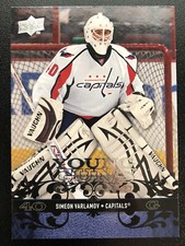 2008-09 Upper Deck Series 2 Simeon Varlamov Young Guns Rookie Card 460