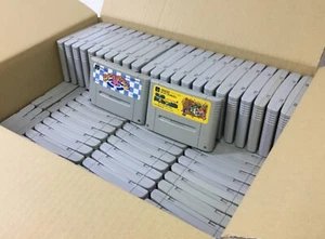 Lot Of 100 Nintendo super famicom video games wholesale 100 Set Random - Picture 1 of 2