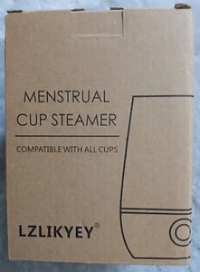 LZLIKYEY Menstrual Cup Steamer NEW in box Sterilize compatible with all cups - Picture 1 of 8