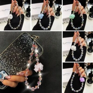 Hand-beaded Phone Hand Rope Anti-Lost Bag Pendant Mobile Phone Lanyard Strap - Photo 1 sur 16
