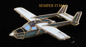CESSNA 337 SKYMASTER LAPEL HAT PIN CDF FIRE PILOT CREW 0-2 SKYMASTER FAC WOW * - Picture 1 of 12