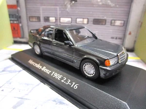 MERCEDES BENZ 190 190E 2.3-16 V Berlina 1984 nero met. Minichamps 1:43 - Foto 1 di 4
