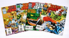 Starjammers Set Issue #1-4 NM Foil Covers Warren Ellis Carlos Pacheco 1995