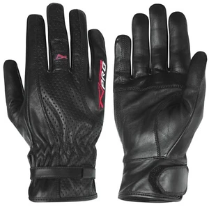 Gants Cuir Vachette Sonic-Moto Taille Unique Femme Homme Moto Motard Scooter - Zdjęcie 1 z 14