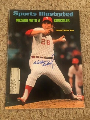 Wilbur Wood autografiado firmado el 4 de junio de 1973 Sports Illustrated White Sox certificado de autenticidad JSA Foto 1 de 3