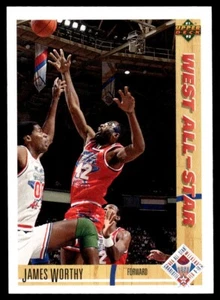 1991-92 Upper Deck James Worthy Los Angeles Lakers #49 - Picture 1 of 2