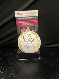 SALVADOR PEREZ Signed Gold Glove Baseball Kansas City Royals JSA Auto GG - Picture 1 of 2