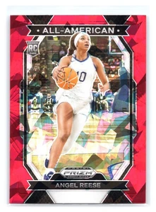 2024 Panini Prizm Draft Picks #6 Angel Reese All-American Prizms Red Ice - Foto 1 di 2