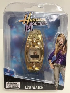 Vintage Disney HANNAH MONTANA Miley Cyrus Digital LCD Wrist Watch HHM182 NEW - Picture 1 of 4