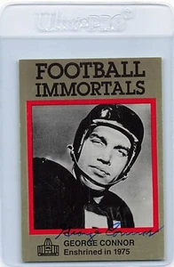 1985-88 Football Immortals #30 George Connor Signed Auto *L1437 - Picture 1 of 2