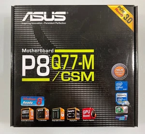 ASUS P8Q77-M/CSM LGA 1155 Intel Q77-M USB 3.0 Micro ATX Intel Motherboard - Picture 1 of 5