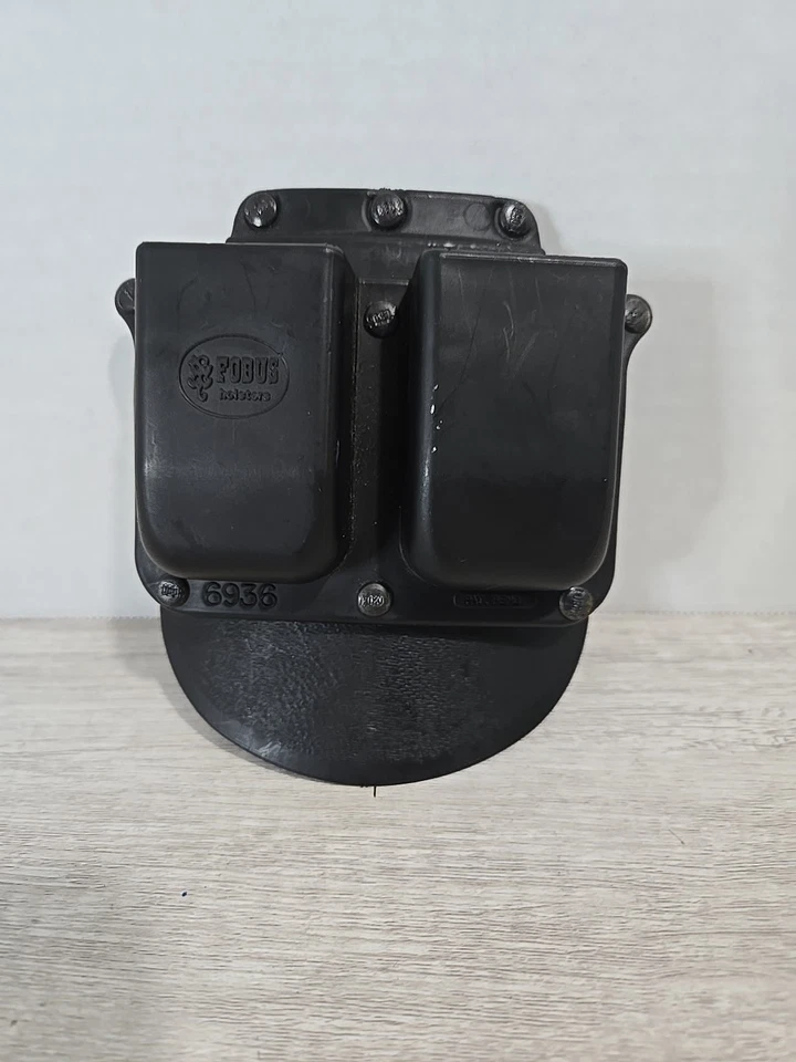 Portapallas FOBUS 6936P OWB para cargadores apilados dobles de 9 mm, .40SW Foto 1 de 4