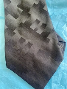 Corbata Cerruti verde oscuro vintage seda hecha en Francia - Imagen 1 de 14