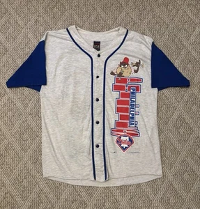 RARE 1995 Philadelphia Phillies x Taz Looney Tunes Jersey size XL - Bild 1 von 9