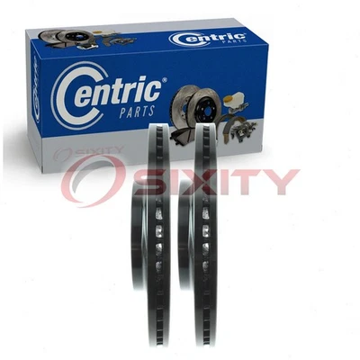 2 rotores de freno de disco delanteros centrados para Kia Optima 2016-2020 1,6 L 2,4 L L4 ti Foto 1 de 4