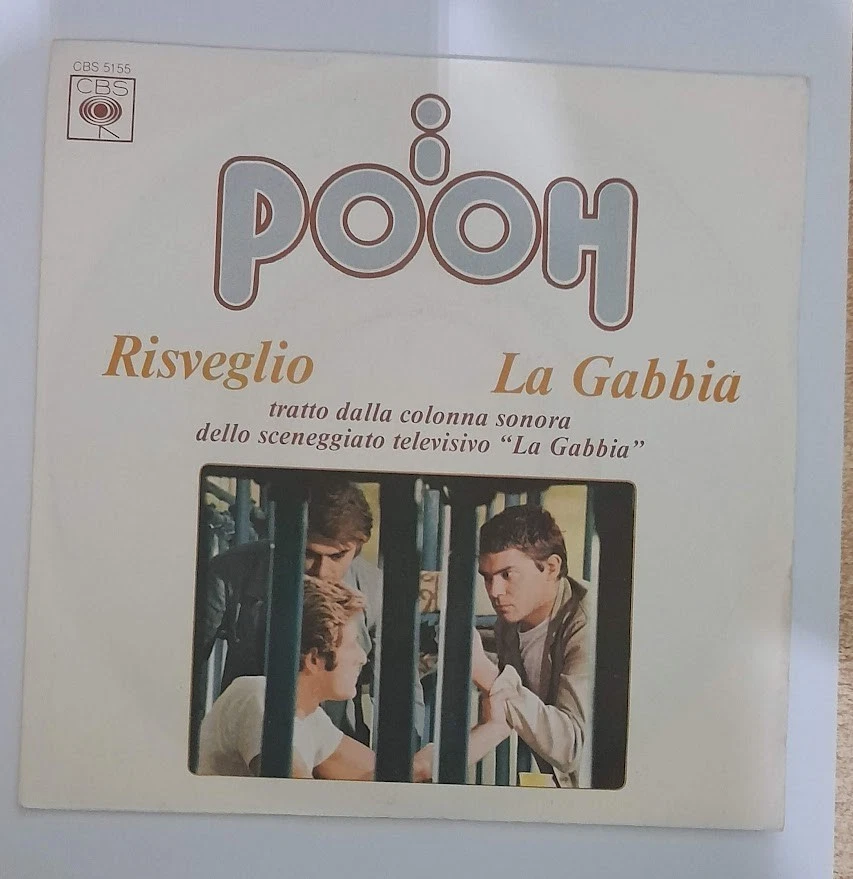 45 giri  I Pooh Risveglio / La Gabbia  Anno 1977 - Immagine 1 di 1
