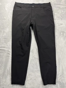 BYLT Ace Jogger Pants Men's 38x28 Black Tapered Elastic Athletic Stretch - Picture 1 of 11