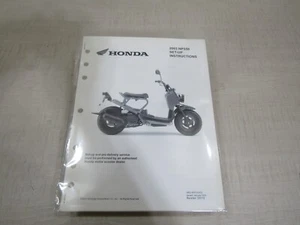 INSTRUCCIONES DE CONFIGURACIÓN HONDA 2003 NPS50 - Imagen 1 de 1