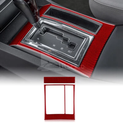 Cubierta adhesiva de fibra de carbono para Dodge Charger Magnum 2005-2007 cambio de marchas Foto 1 de 4