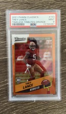 Panini Trey Lance /10 PSA 9 Classics Timeless Treasures #153 Graded SF 49ers SSP