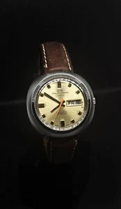 Jaquet Girard Genève Vintage Automatic Watch Swiss Made Incabloc Day Date - Picture 1 of 14