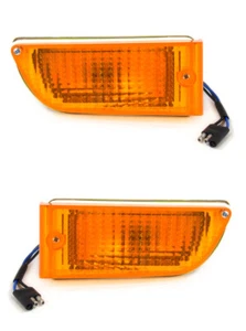NEW! 1971 - 1972 - 1973 Mustang Parking Lights Turn Signal Lamps Pair - Set of 2 - Picture 1 of 12