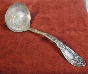Oxford Silver Plate Co Narciso Silver Plate Mestolo - Foto 1 di 9