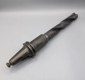 Cle-Forge 1 5/16 Drill Bit Morse Taper 13" long With Tool Holder 102292 - Picture 1 of 11
