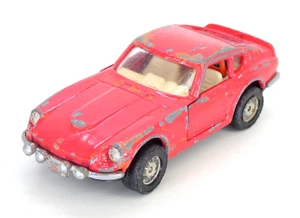 Corgi Datsun 240Z Toy Racing Car Vintage Whizzwheels Model Collectable Red - Picture 1 of 13