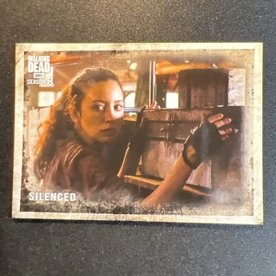 2018 Topps~ AMC: The Walking Dead Season 8 #64 SILENCED 🎬🐷🎬 - Image 1 of 4