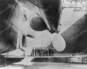 Launch Of The Titanic 1912 8x10 Reprint Of Old Photo - Picture 1 of 1
