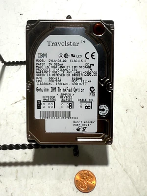IBM Thinkpad 770ED 770X Festplatte 8.1GB HDD Hard Disk DYLA-28100 00K4141 83H710 - Image 1 of 2