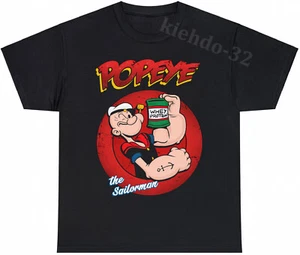 Popeye The Sailor Man Vintage Look Cartoon Fan S-5XL T-Shirt Men Women Unisex - Picture 1 of 5