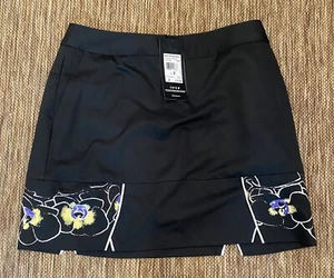 Adidas Climacool Golf Skort Damen 12 Orchideen Blumenmuster Polyester Stretch - Bild 1 von 6