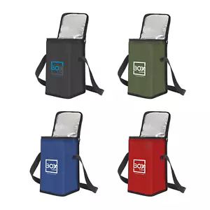 Kleine 6L Isolierte Kühltasche Thermotasche mit Reißverschluss. Halten Sie Mittagstasche warm & kalt. - Bild 1 von 44