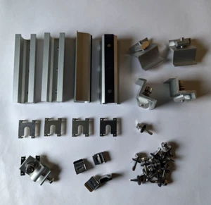 Solar Panel U Mini Rail Kit Metal Roof Mounting Bracket Aluminum 1 Solar Panels - Picture 1 of 12