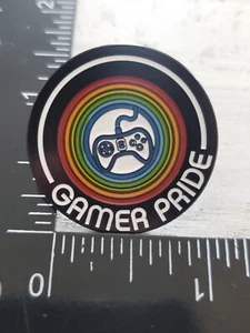 Gamer Pride Video Gamer Rainbow Console Lapel Pin Zh - Picture 1 of 2